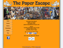 Tablet Screenshot of paperescape.com